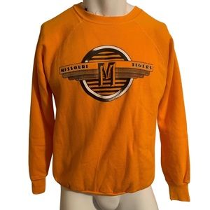 Vintage University of Missouri TIGERS Sweatshirt: SEC: 70’s NCAA: True Vintage